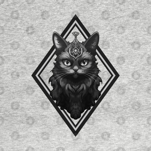 Gothic Cat by Dark Night Designs